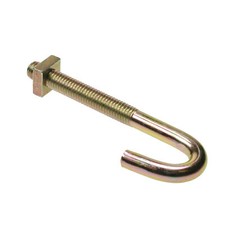 M6 M8 HOOK J BOLTS & SQUARE