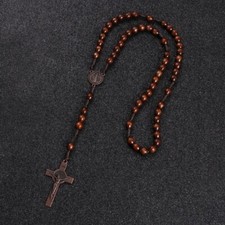Rosary cross crucifix handmade - rosary,