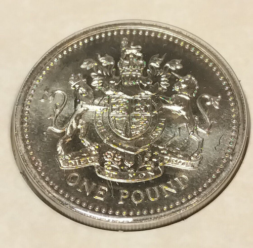 1998 bunc one pound - 1998, coin