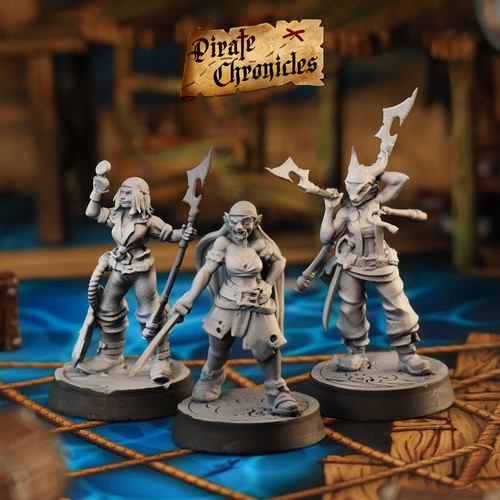 Female pirate crew dungeons - crew,