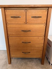 Oak 6 Drawer Chest Laura Ashley Milton