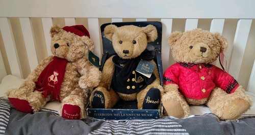 Harrods christmas teddy bears - teddy,