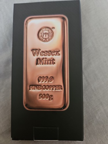 Wessex mint 500g - copper, bar