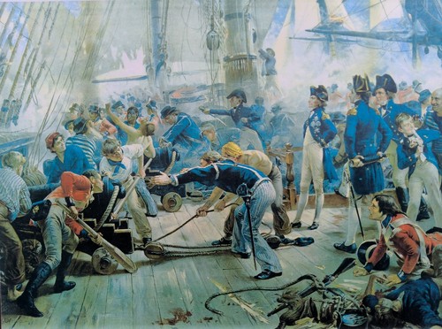 Nelson the victory battle - on,