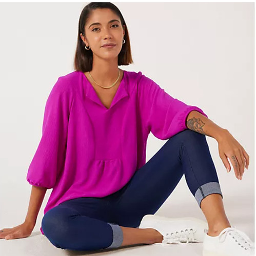 Bnwt kim crinkle poplin - &,
