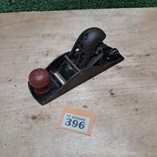 Vintage Hand Block Plane Woodworking Old Tool (#396)