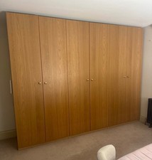 ikea 3 x double wardrobes