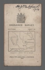 ORDNANCE SURVEY  MAP  SCOTLAND
