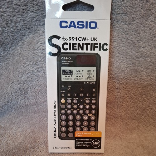New casio 991cw advanced - casio, fx-991cw+