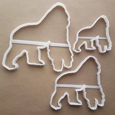 Gorilla Ape Silver Back Shape