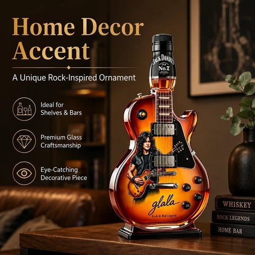 Guitar shaped bottle tennessee - guitar,