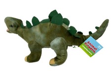 Dinosaur Stegosaurus Soft Toy Plush Green Jurassic Prehistoric Reptile 40 cm