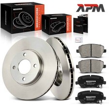 Brake discs brake pads front