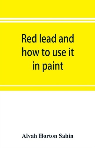 Horton sabin red lead and - red,