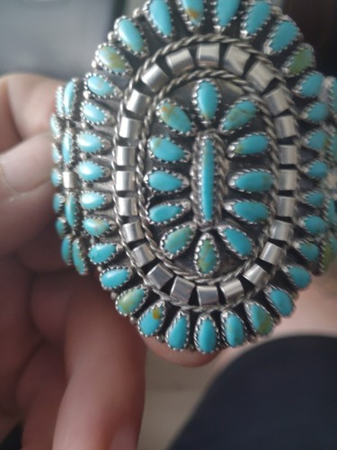 Navajo cluster cuff bracelet - navajo,