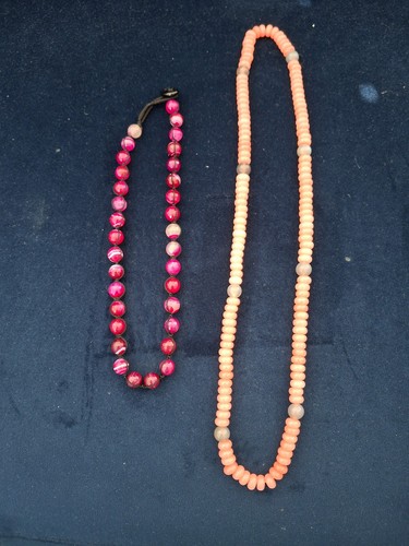 Glass bead costume jewellery - glass,
