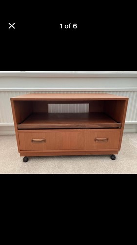 Plan vintage teak cabinet - g, tv