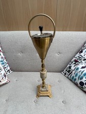 Vintage 60's, 70s  Onyx Free Standing floor Ashtray Stand Alone Cigarette Holder