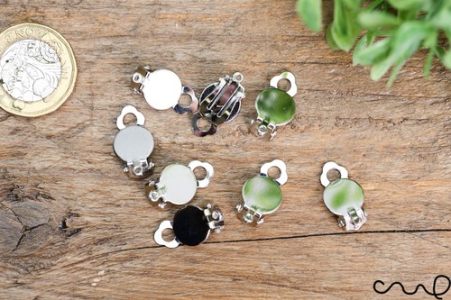 Set silver tone - set, 8