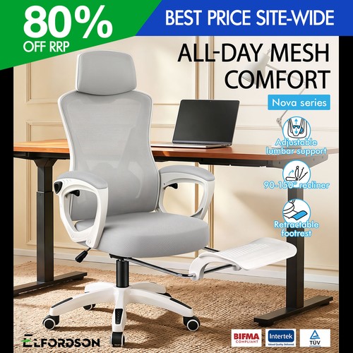 Elfordson mesh office chair - mesh,