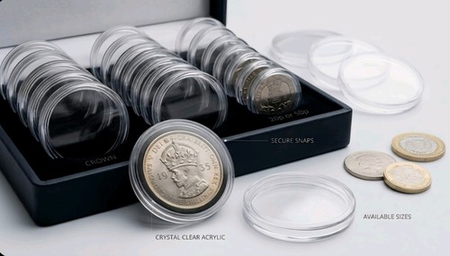 Coin capsules pack 10 - of,