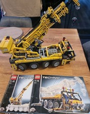 Lego Technic 8421 Mobile Crane 9v & Pneumatic Complete with instructions Manuals