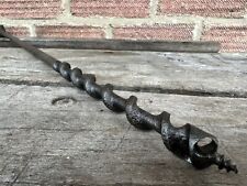 Vintage 5/8” W M Ridgeway Bullnose Scotch Eye T Auger Wood Drill Bit Old Tool