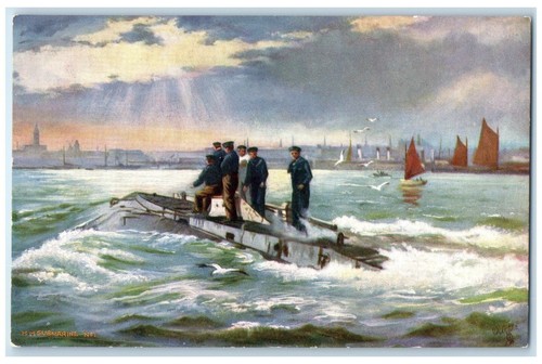 C1910 submarine boat no - boat,