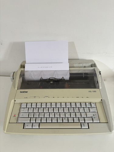 Brother 100 electronic - brother, ax-100