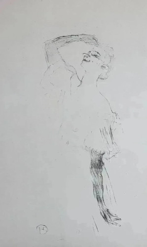 Toulouse lautrec lithograph - toulouse,