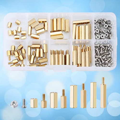 180pcs set screw - set, assortment