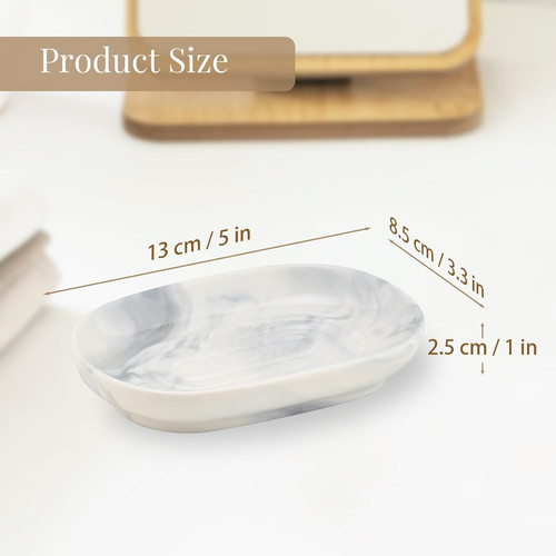 Ceramic soap dish anti slip - soap, anti-slip