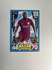 Yaya Toure - Away Kit - Premier League Match Attax 17/18 #195