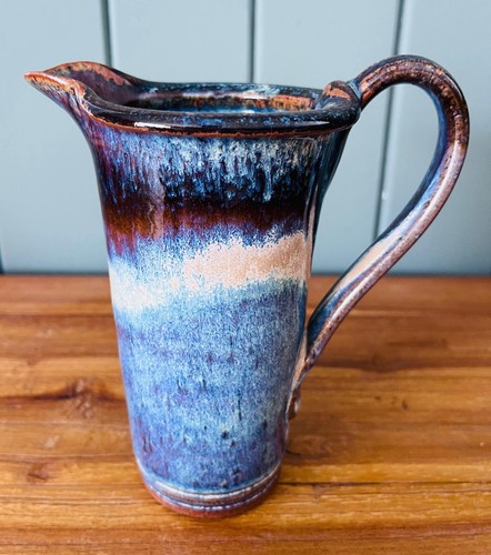 Vintage studio pottery jug - studio,