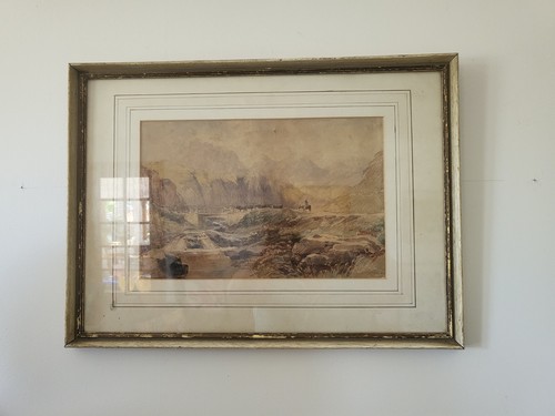 Antique original watercolour - antique,