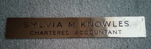 Vintage brass plate - vintage, plate,