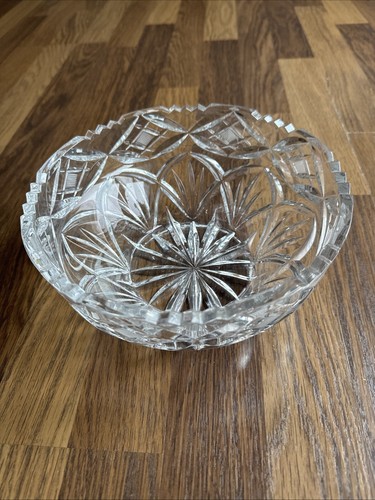 Vintage heavy lead crystal - lead, cut