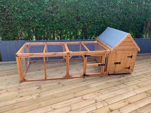 Dog kennel and run 8ft - and, x