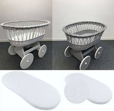 Grey white wicker - grey/white, crib