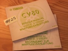 Yamaha Cv80 1982 1983 Cv 80 Riva Beluga Technical Review Service Manual Workshop