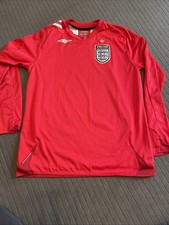 England Away Shirt Longsleeves