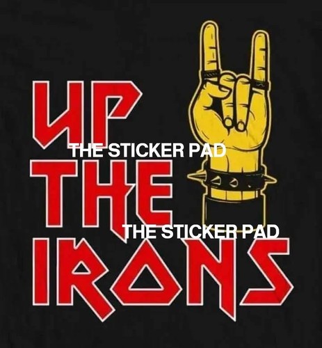 Sticker the irons iron - sticker,