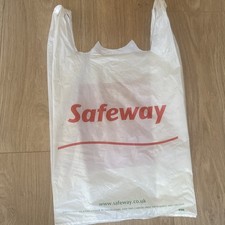Safeway Carrier Bag Vintage Christmas Special Edition