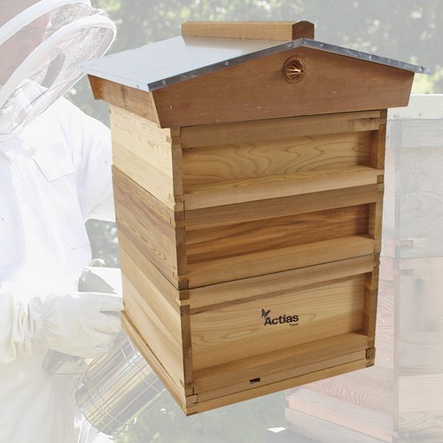 2nds national bee hive gabled - hive,