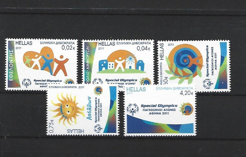 Greece mnh euro set - set,