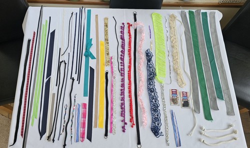 Crafting ribbons bundle - crafting,