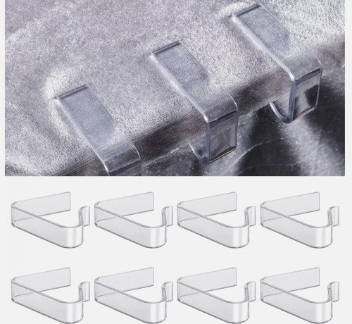 Table cloth clips clear x - cloth,