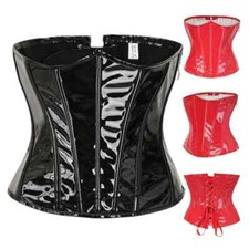 PVC Corset Top Gothic