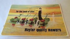 HAYTER Quality Mowers Range