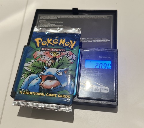 1999 pokemon base set booster - 1999,